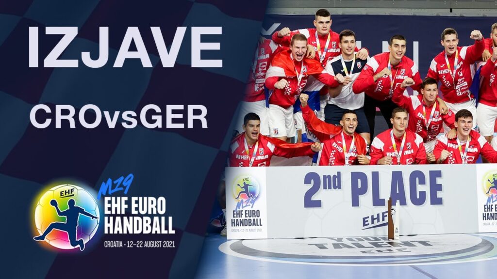Mandić, Barbić i Ivanković nakon osvajanja europskog srebra! | CRO vs GER | M19 EHF EURO