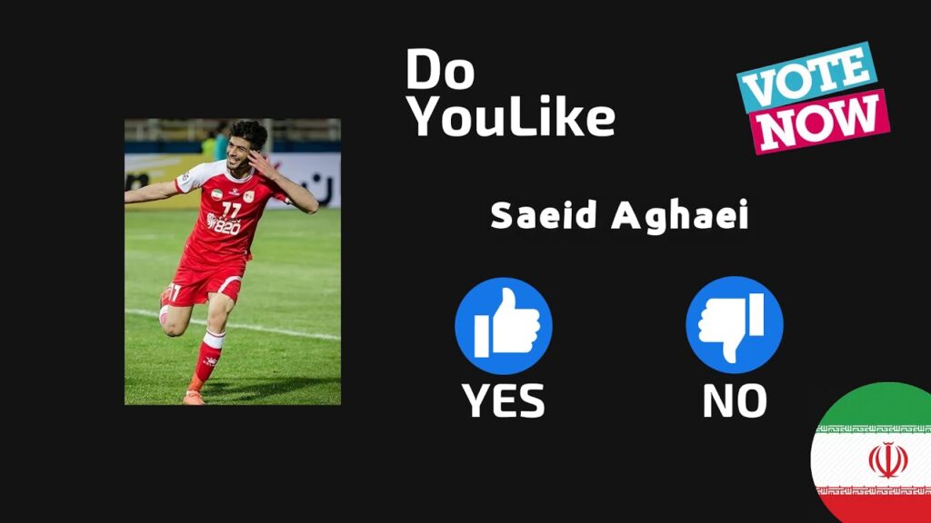 Vote Now for Saeid Aghaei