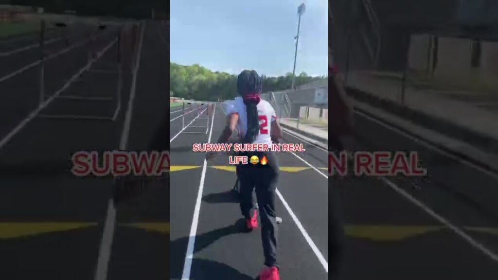 Subway Surfers in REAL LIFE. 🤣😂 #shorts