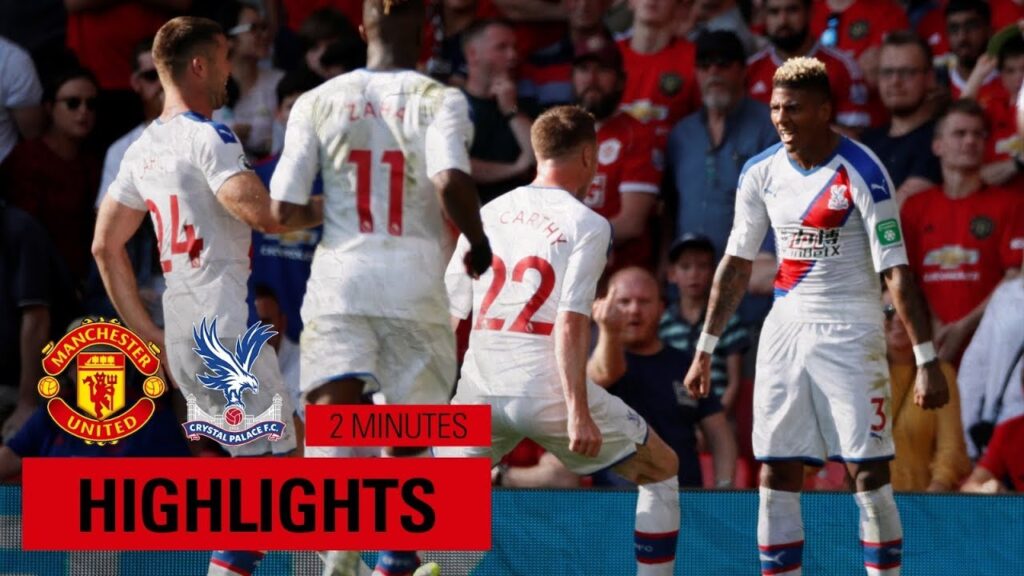Manchester United 1-2 Crystal Palace | Just The Goals