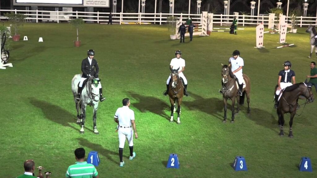 1St place for Avelon with Rider Mohamed Omran Al Owais.