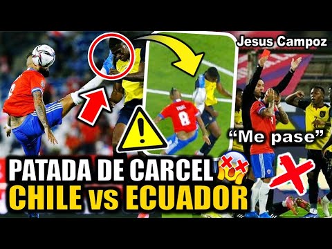 Arturo Vidal PATADA a Félix Torres | chile vs ecuador resumen hoy highlights | Polemica falta video Arturo Vidal PATADA a Félix Torres | chile vs ecuador resumen hoy highlights | Polemica falta video