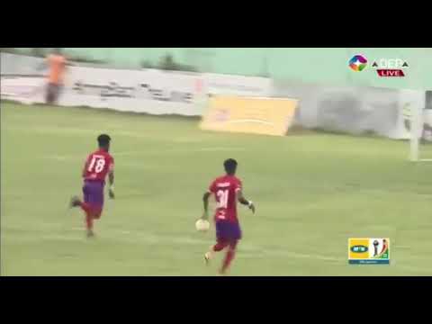 Watch Daniel Afriyie Barnieh's goal for Hearts against Accra Young Wise in the FA Cup Tournament