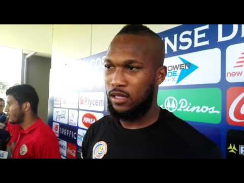 Kendall Waston sobre su llamado a la Selección Nacional.
