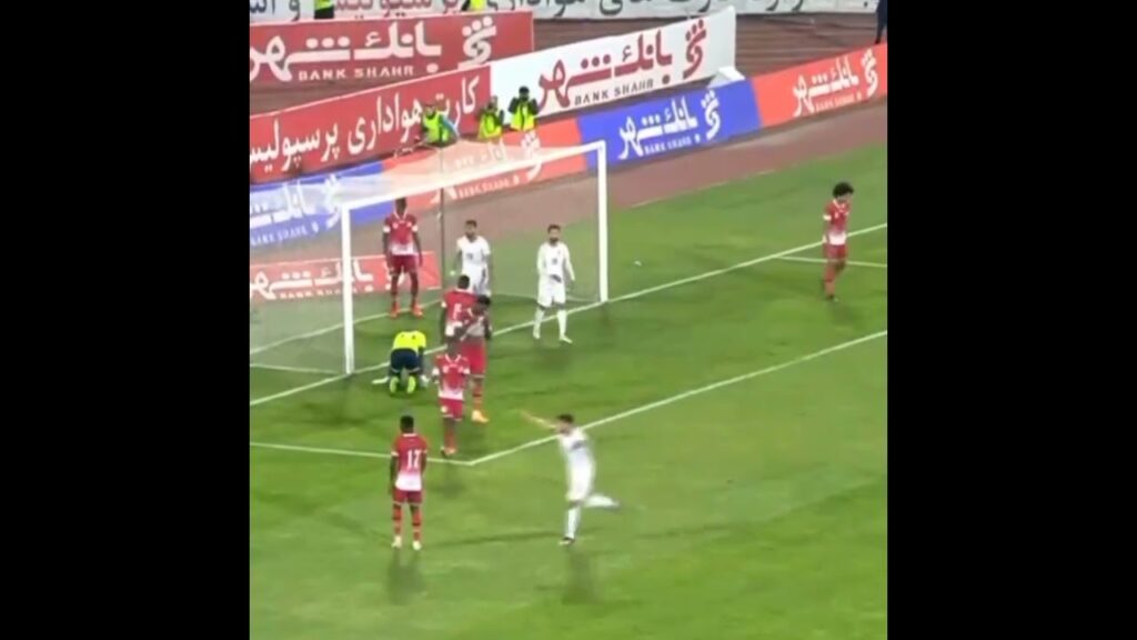 گل دوم ایران به کنیا توسط رامین رضائیان