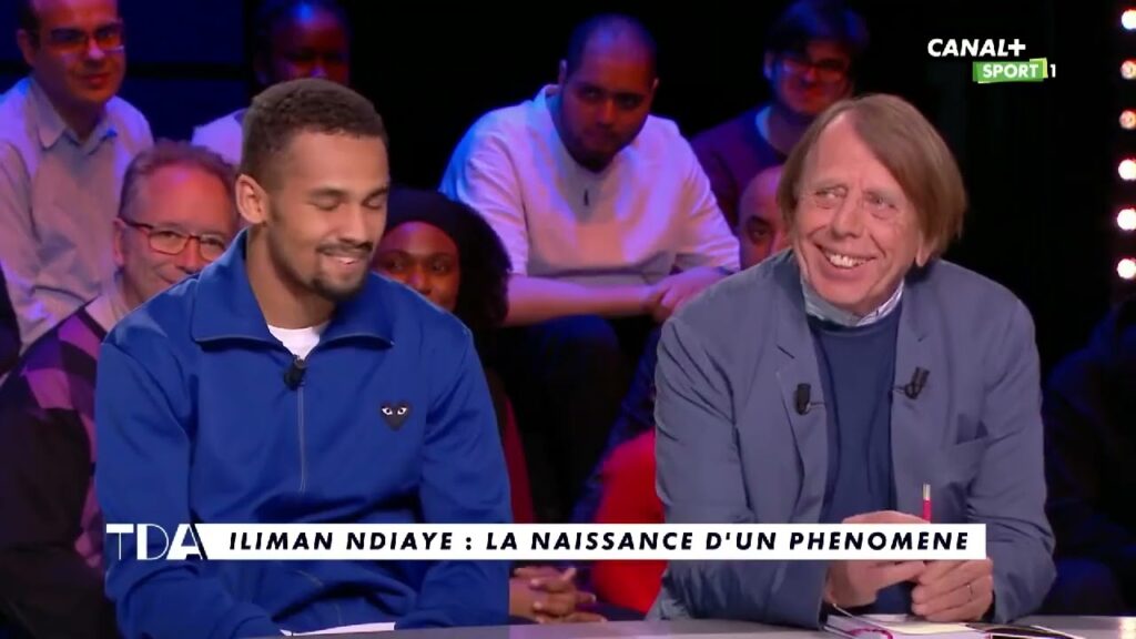 Iliman Ndiaye sur les plateaux de l'émission "Talent d'Afrique"!