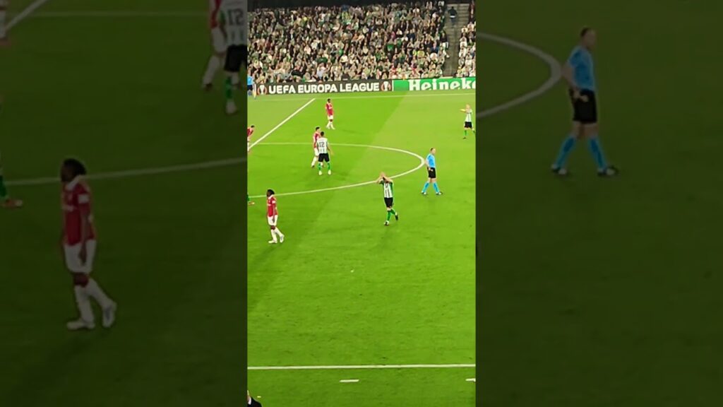 Guido Rodríguez ovacionado en el Villamarín!!! Quédate!!!! 16-03-23