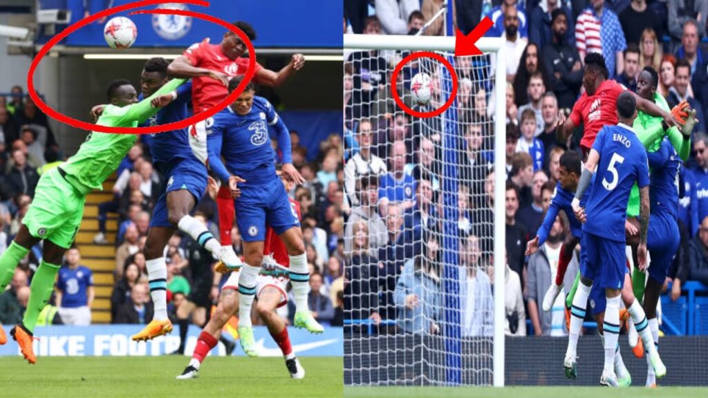 L’erreur monumentale de Édouard Mendy sur le but de Nottingham