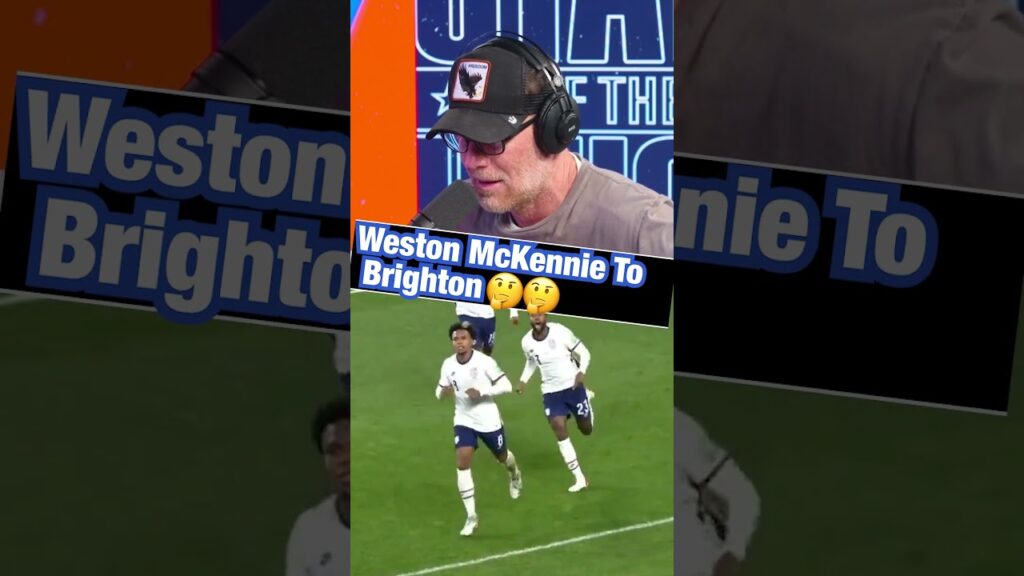 Is Weston McKennie PERFECT for Brighton 🤔🤔👀🇺🇸#shorts #WestonMcKennie #USMNT