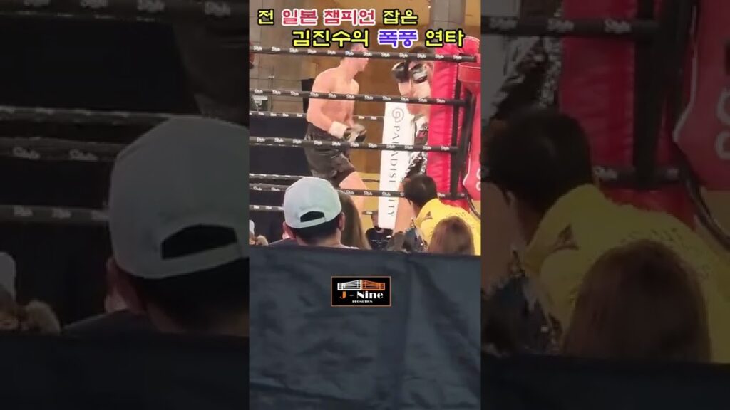전 일본 챔피언을 잡은 김진수의 폭풍연타 #shorts #프로복싱 #프로시합 #챔피언 #복싱연타 #일본권투