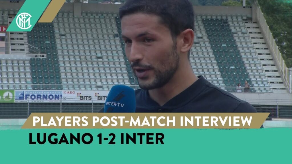 LUGANO 1-2 INTER | STEFANO SENSI AND STEFAN DE VRIJ INTERVIEWS [SUB ENG]