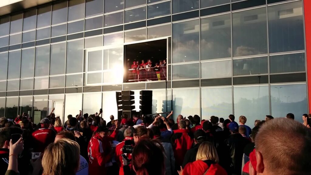 1. FC Ingolstadt Meisterfeier nach RB Leipzig Spiel - Mathew Leckie