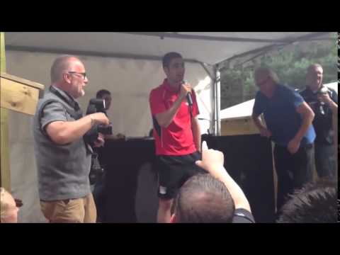 خواندن شعار طرفداران نایمخن توسط علیرضا جهانبخش - Alireza Jahanbakhsh