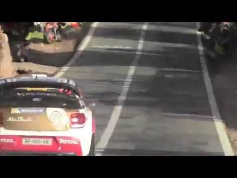 Sheikh Khalid bin Faisal Al Qassimi at Rally Spain 2014 - Fan video