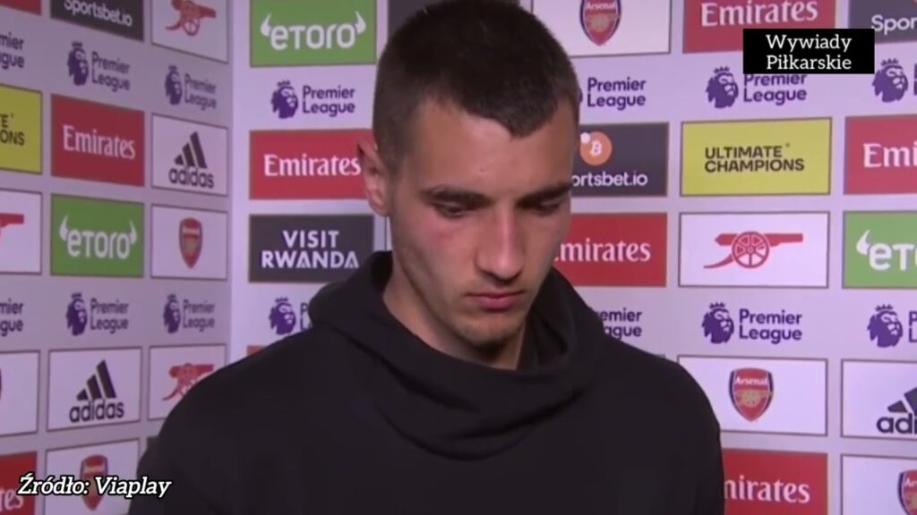 Kiwior wywiad po meczu Arsenal - Brighton