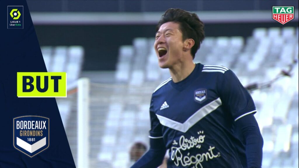 But Ui Jo HWANG (11' - FC GIRONDINS DE BORDEAUX) FC GIRONDINS DE BORDEAUX - ANGERS SCO (2-1) 20/21