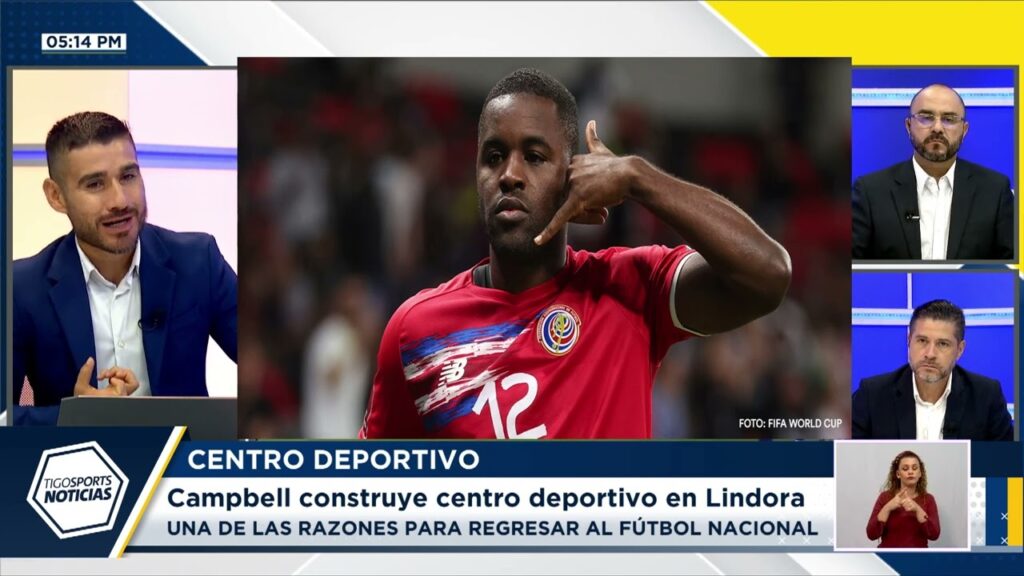 Joel Campbell construye centro deportivo