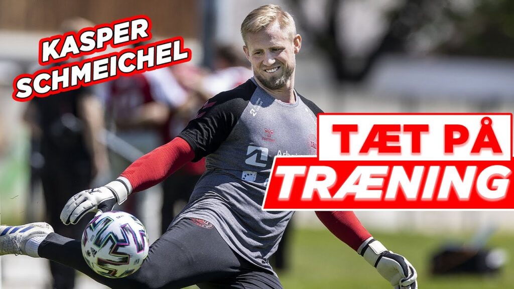 Se Kasper Schmeichels målmandstræning i landsholdslejren
