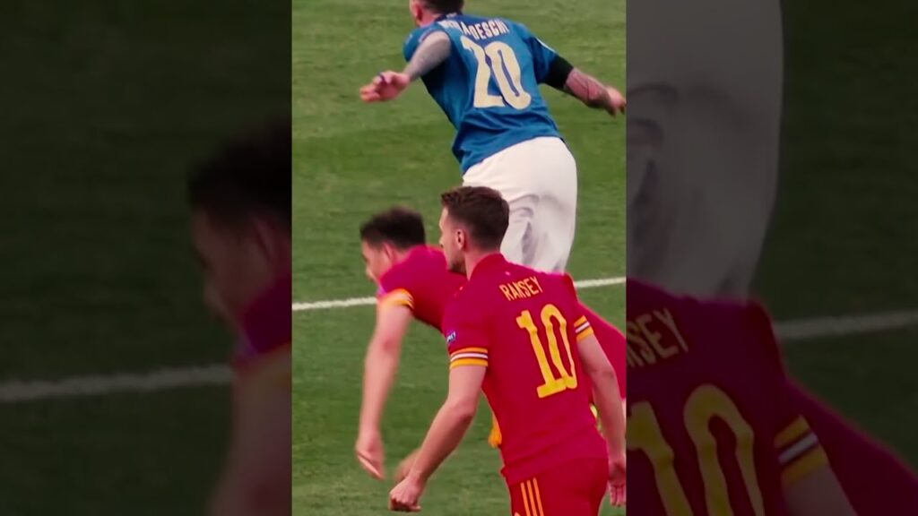 Ethan Ampadu red card 🟥 Euro 20 #shorts