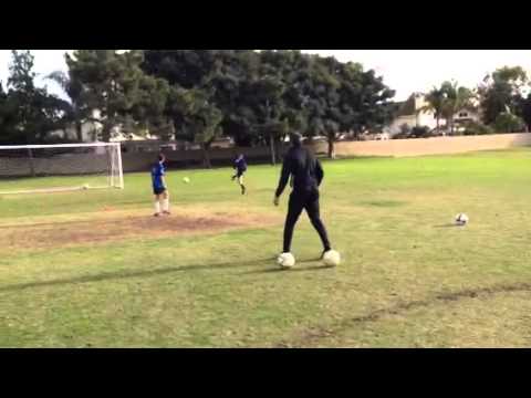 Soccer training-Ahmadreza abedzadeh/Mehdi Ansari