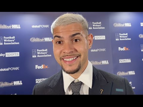 "It's a great honour!" Bruno Guimaraes wins North East Footballer of the Year award