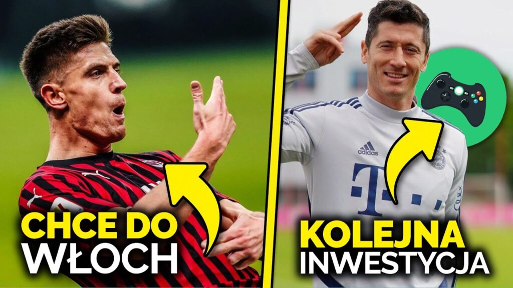 Krzysztof Piątek chce WRÓCIĆ DO WŁOCH! Lewandowski inwestuje w GRY WIDEO!