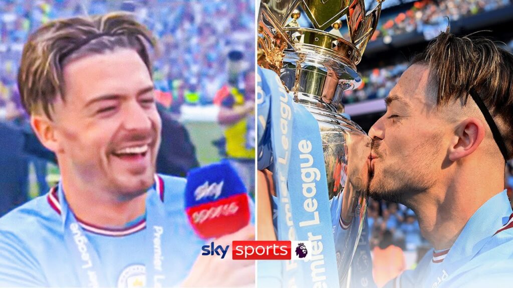 Jack Grealish is absolutely BUZZING and says City "feel UNSTOPPABLE"! 🏆