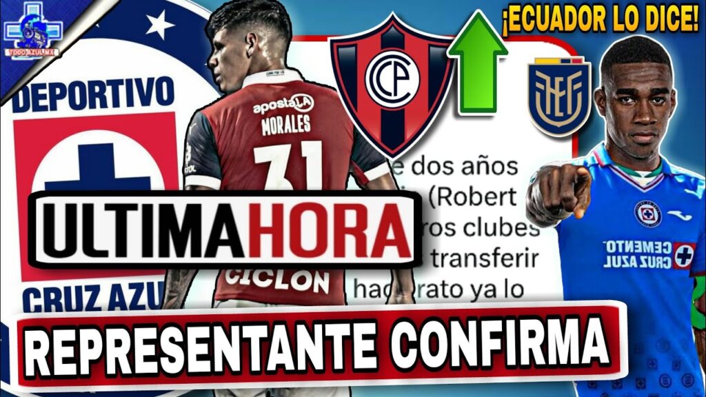 ¡HABLO EL REPRESENTANTE! ROBERT MORALES CON OFERTA EN MÉXICO - EN ECUADOR VEN A FELIX TORRES DE AZUL