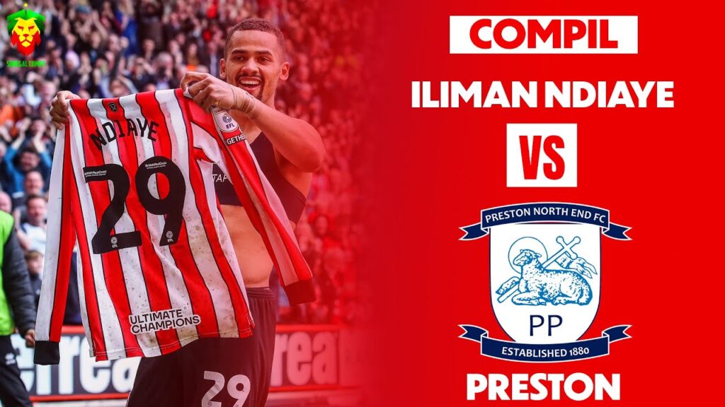 Iliman Ndiaye vs Preston - 1 goal