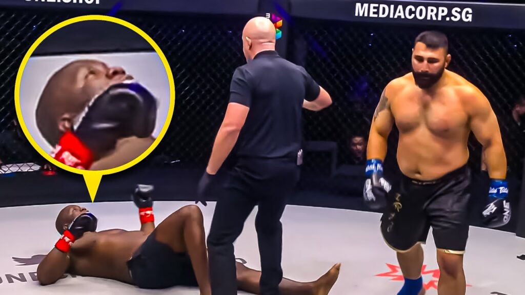 IRANIAN POWER 🇮🇷👊 Iraj Azizpour FINISHES Ismael Londt