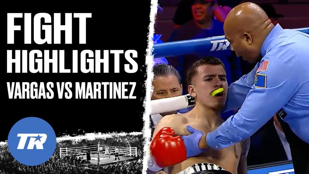Emiliano Vargas, Son of Fernando Vargas with KO of the Year Nominee Knockout of Martinez | HIGHLIGHT