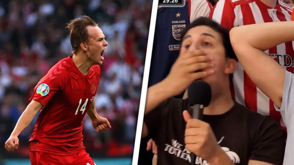 DAMSGAARD ENDS ENGLANDS CLEAN SHEET WITH A SCREAMER │ England 0-1 Denmark [GOAL HIGHLIGHT]