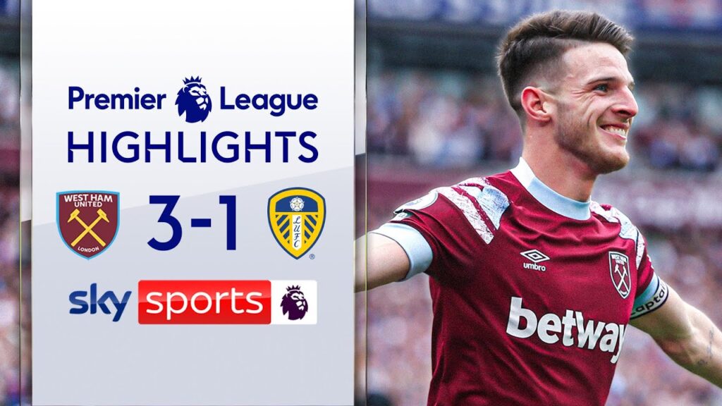West Ham deliver blow to Leeds' survival hopes! | West Ham 3-1 Leeds | Premier League Highlights