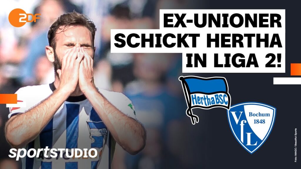 Hertha BSC – VfL Bochum Highlights | Bundesliga, 33. Spieltag Saison 2022/23 | sportstudio