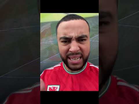 wales cheated out of world cup win 🏴󠁧󠁢󠁷󠁬󠁳󠁿😤 (hennessey red card gifts iran win) #shorts