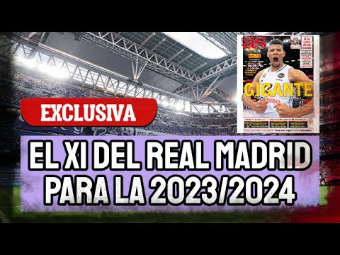 EXCLUSIVA MUNDIAL: ESTE SERÁ EL ONCE DEL REAL MADRID LA PRÓXIMA TEMPORADA | PALIZA EN LA UEROLIGA