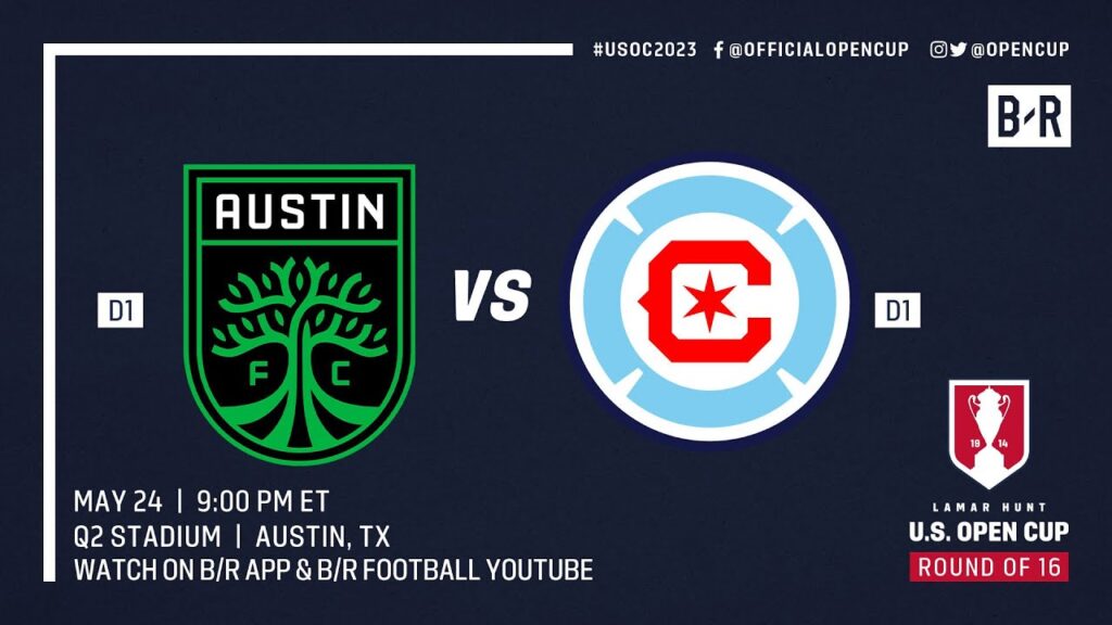 Lamar Hunt U.S. Open Cup Round of 16 LIVE: Austin vs. Chicago Fire