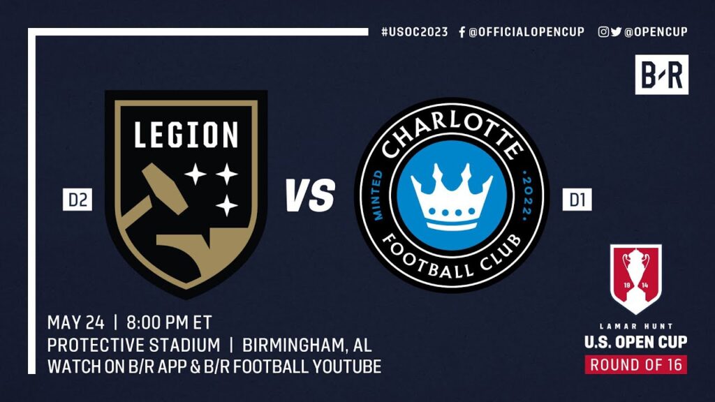 Lamar Hunt U.S. Open Cup Round of 16 LIVE: Birmingham Legion vs. Charlotte