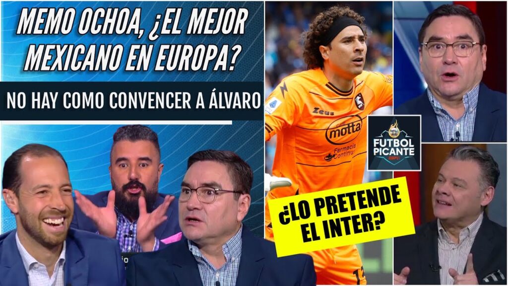 TODOS CONTRA ÁLVARO por no reconocer el gran momento de Memo Ochoa en Italia | Futbol Picante
