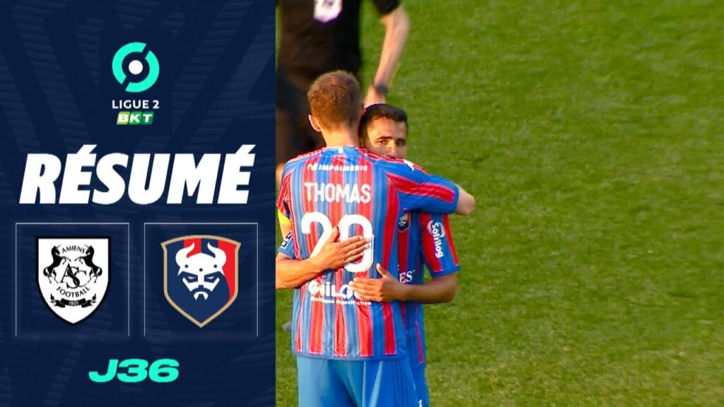AMIENS SC - STADE MALHERBE CAEN (1 - 3) - Résumé - (ASC - SMC) / 2022-2023