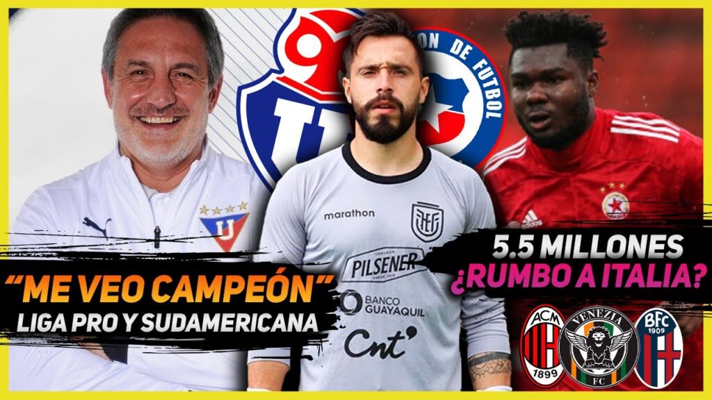 JACKSON POROZO a ITALIA ? | 5.5  MILLONES por JORDY CAICEDO | QUIEREN a PIÑATARES y MASTRIANI !!