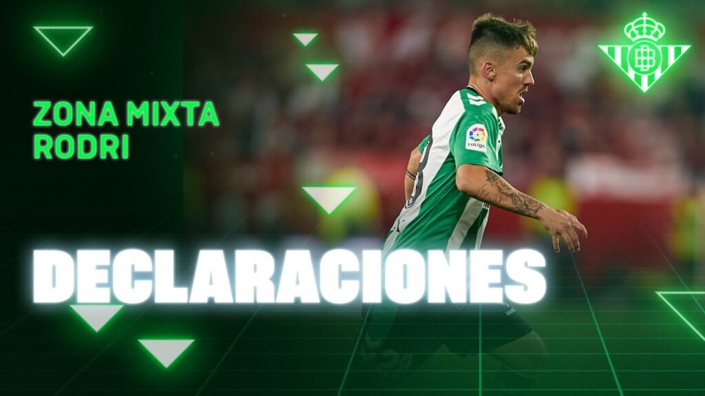 Rodri: "Estamos un punto más cerca del objetivo" 🗣🎙