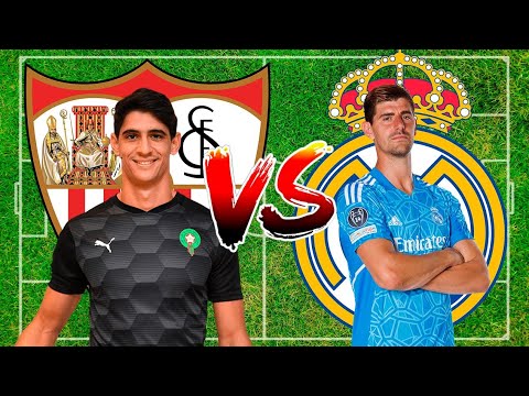 Yassine Bounou vs Courtois