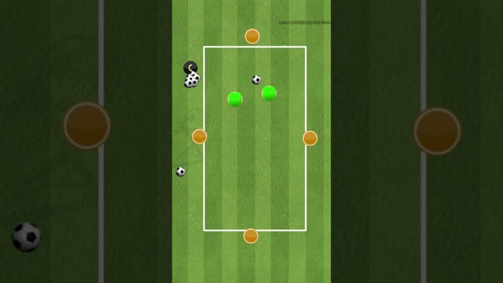 Netherlands - continuous intensive 4v2 rondo by Louis van Gaal