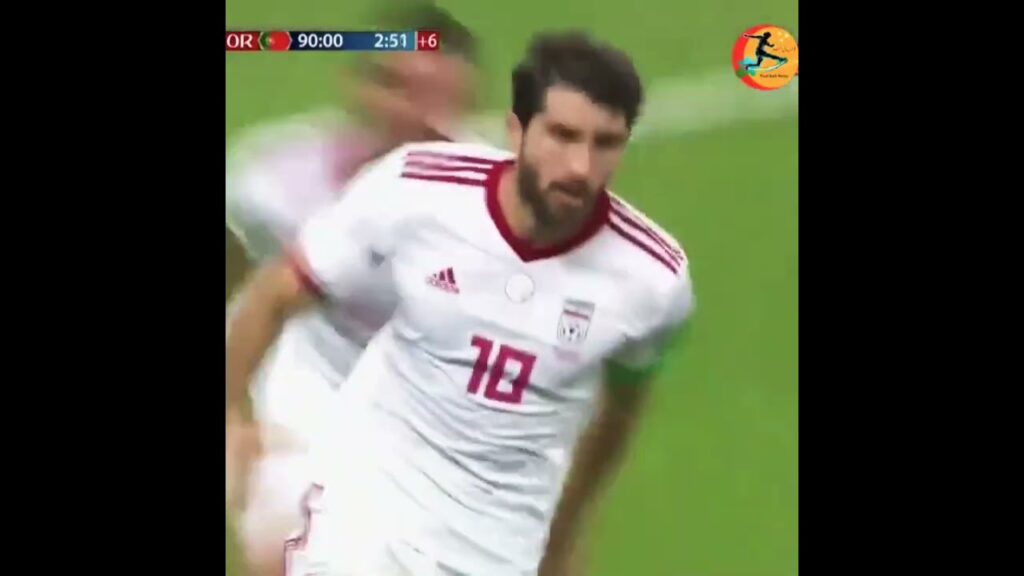 هفت روز تا جام جهانی - گل ایران به پرتغال توسط کریم انصاری فرد