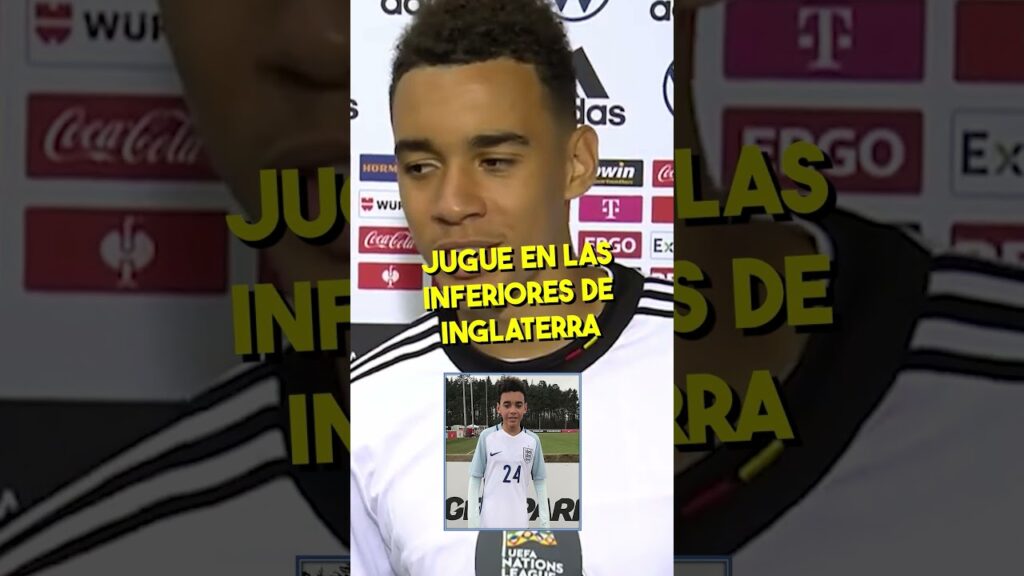 ¿Por qué Jamal Musiala no juega en Inglaterra? #shorts #futbol