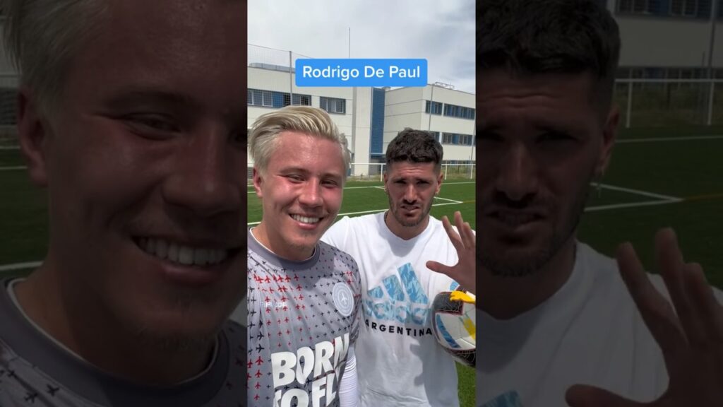 Penalty challenge Vs Rodrigo De Paul 🇦🇷 #Shorts