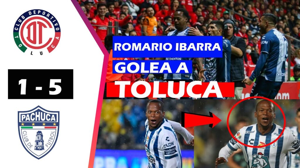 ROMARIO IBARRA LE MARCA DOBLETE A TOLUCA