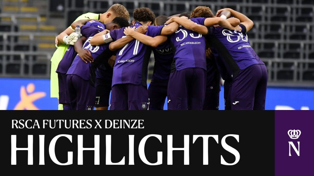 HIGHLIGHTS U23:  RSCA Futures - Deinze | 2022-2023