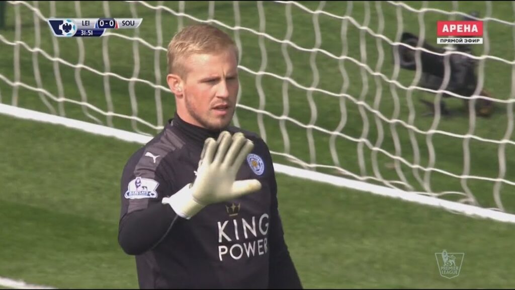 Kasper Schmeichel vs Southampton (Home) 3/4/2016 HD 720p